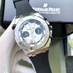 Audemars Piguet rubber band Royal Oak Offshore Diver  Mechanical White Dial 42mm Watch